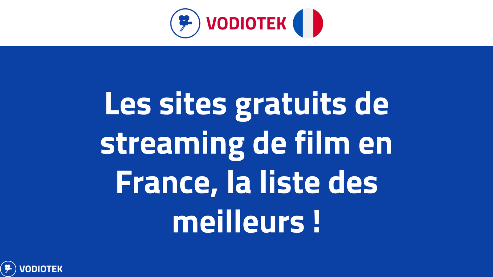 Les Sites Gratuits De Streaming De Film En France, Les 23 Meilleurs